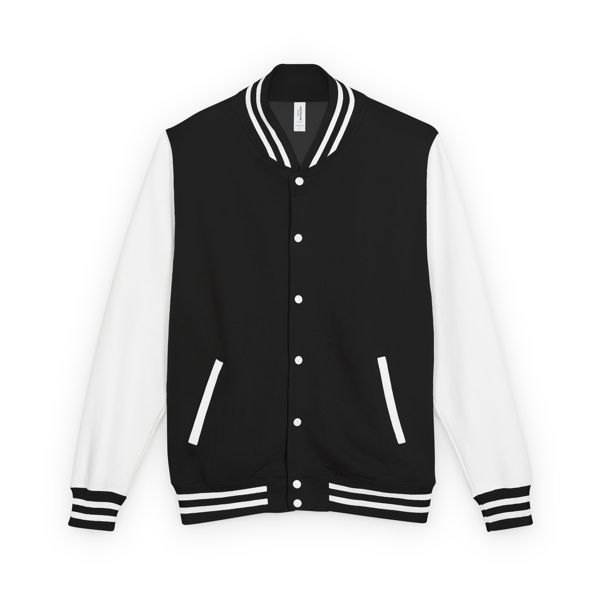Letterman Jacket — 'Supa D Promotions' Retro Script Varsity Jacket - Image 12